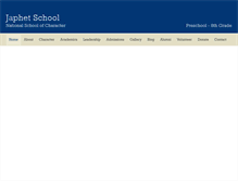 Tablet Screenshot of japhetschool.org